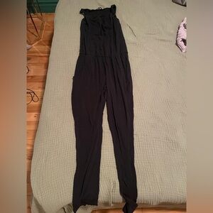 MaxMara Black Sleeveless Jumpsuit